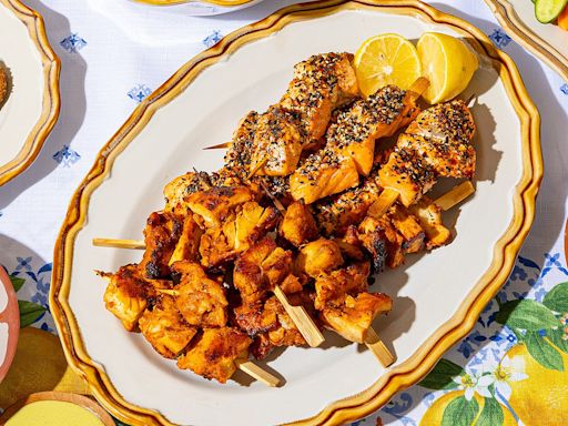 Edy Massih keeps summertime zesty with these Lebanese skewer recipes