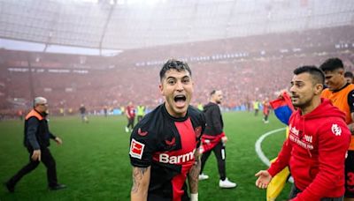 Exequiel Palacios hizo historia en la Bundesliga: fue partícipe del primer título de Bayer Leverkusen