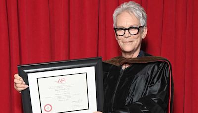 Jamie Lee Curtis Reflects on Her Legacy While Receiving Honorary Degree from AFI: ‘You're Going to Get Me Crying’