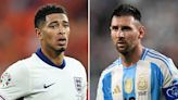 England set to face Lionel Messi for first time... but only if they beat Spain