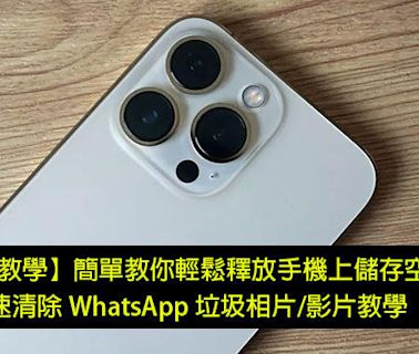 【iOS 實用教學】簡單教你輕鬆釋放手機上儲存空間！同場有快速清除 WhatsApp 垃圾相片/影片教學-ePrice.HK