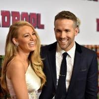 Ryan Reynolds appears with his wife Blake Lively at a 'Deadpool & Wolverine' event in New York