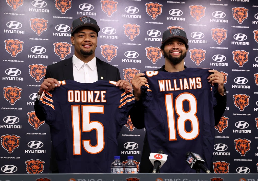 Column: Dream of what Caleb Williams and Rome Odunze can do as rookies — but the story is the full Chicago Bears roster