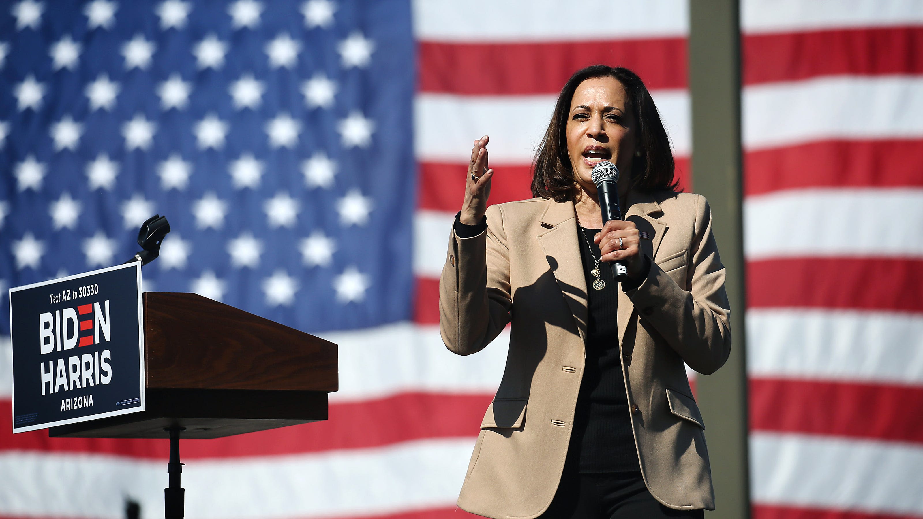 Here's what you need to know about VP Kamala Harris' past visits to Arizona