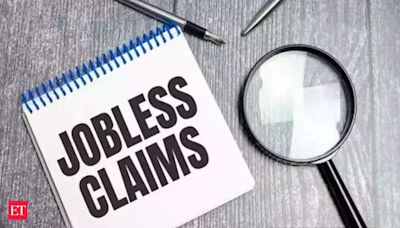 US weekly jobless claims rise labor market slows - The Economic Times