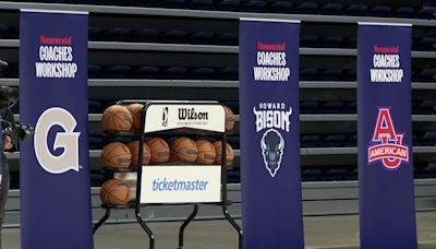 Wizards hold coaches clinic, Georgetown, AU & Howard coaches help lead event