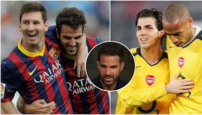 Cesc Fabregas names XI of greatest teammates from his career - it's insane