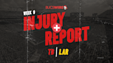 Bucs vs. Rams injury report: Good news for Tampa Bay