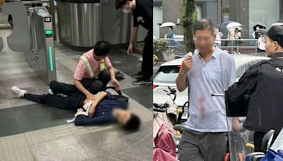 54歲男子持刀在上海地鐵傷人 3名乘客受傷送醫救治