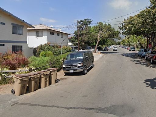 Gardeners make chilling discovery in front of family's home