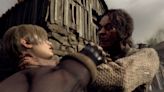 Resident Evil 4 Remake with a fixed camera looks like retro horror nirvana