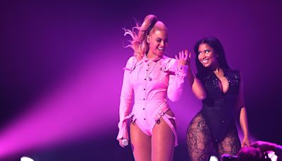 Beyoncé Sends Nicki Minaj a Heartfelt Card Thanking Her for Pink Friday Nail Set: See It