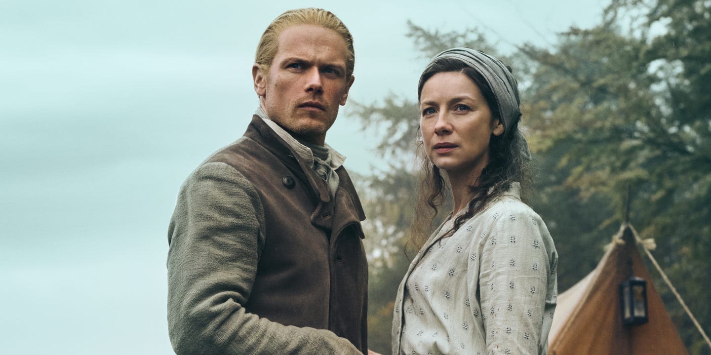 Outlander's Sam Heughan marks show milestone with fan message