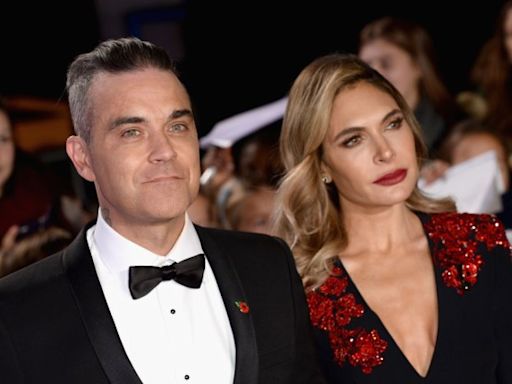 Robbie Williams feeling 'grateful' after renewing wedding vows with Ayda Field