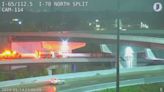 I-65 closed in downtown Indianapolis after semi crash