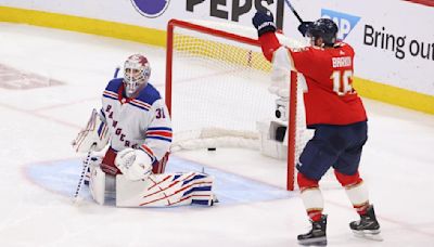 Rangers drop Game 4 to Panthers in OT, series now tied 2-2