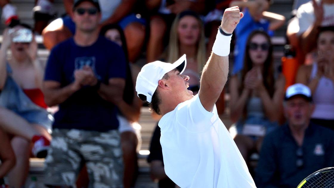 Back to New York: Arizona men’s tennis on to Sweet 16 after 4-0 win over Auburn