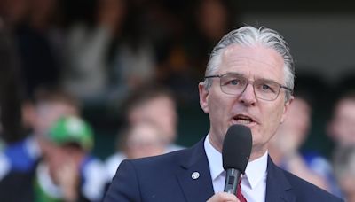 President Jarlath Burns pays tribute to hidden heroes of GAA in passionate speech