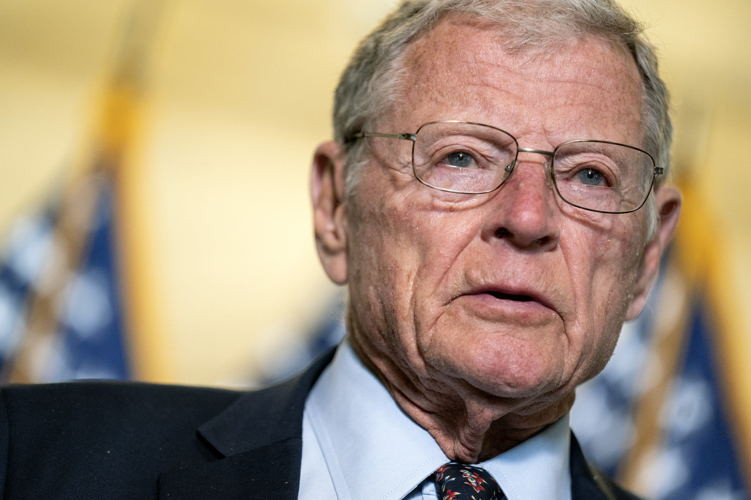 Jim Inhofe's death announcement sparks conservative backlash