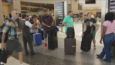 Frustration, long lines at San Diego International Airport after global tech outage