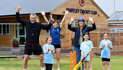 First pavilion for Worcester's second oldest cricket club
