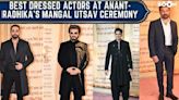 Best Dressed ACTORS at Anant-Radhika's Mangal Utsav ceremony: Ayushmann Khurrana to Sunny Deol