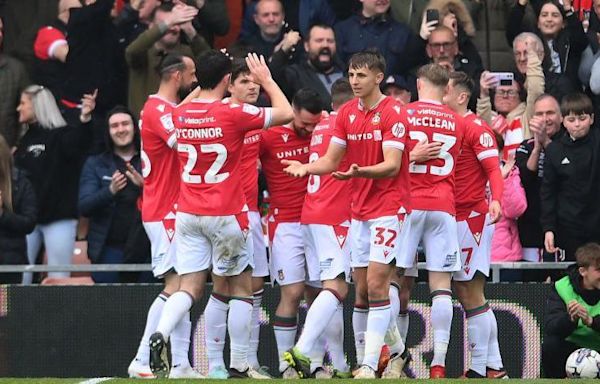 Wrexham play the support act in promotion sequel