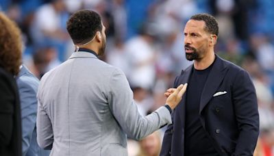 Ojo a la reacción de Rio Ferdinand en el Bernabéu