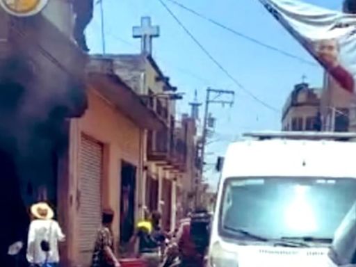 Violencia electoral no cesa, incendian negocio de alcalde electo de Tarimoro, Guanajuato; hay dos muertos