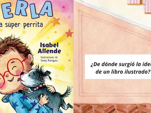 “Perla, la súper perrita”: sale a la venta el primer cuento de Isabel Allende