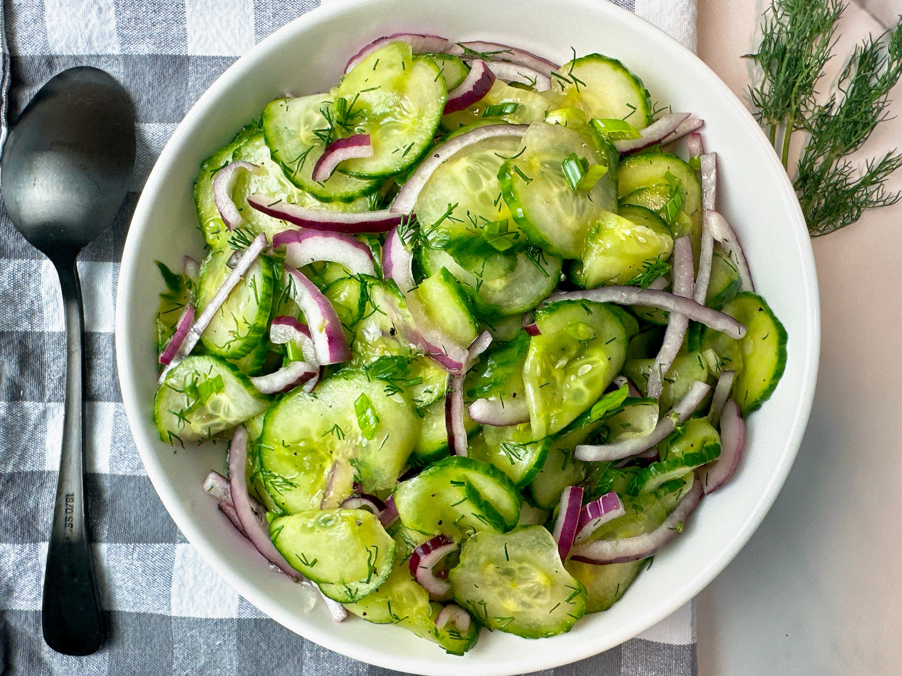 This 3-step cucumber salad recipe is an instant summer classic. Here's how to make it