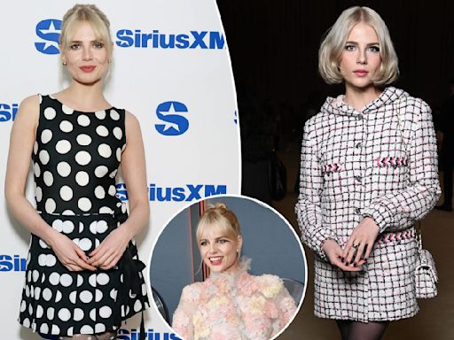 Stylish star Lucy Boynton shows off her ‘Greatest Hits’ on the red carpet