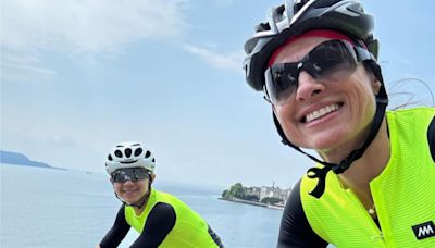 Gabriela Sabatini compartió un paseo en Italia con ciclistas paralímpicos argentinos y emocionó a todos