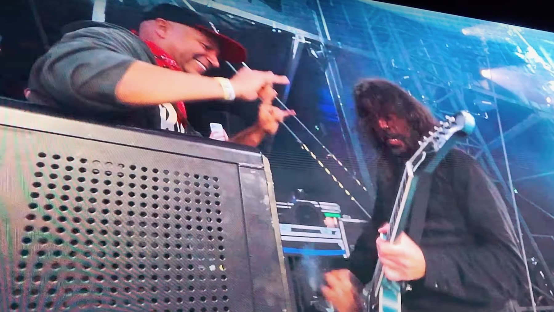 Tom Morello Gets a Face Full of Dave Grohl with “Times Like These” Tribute: Watch