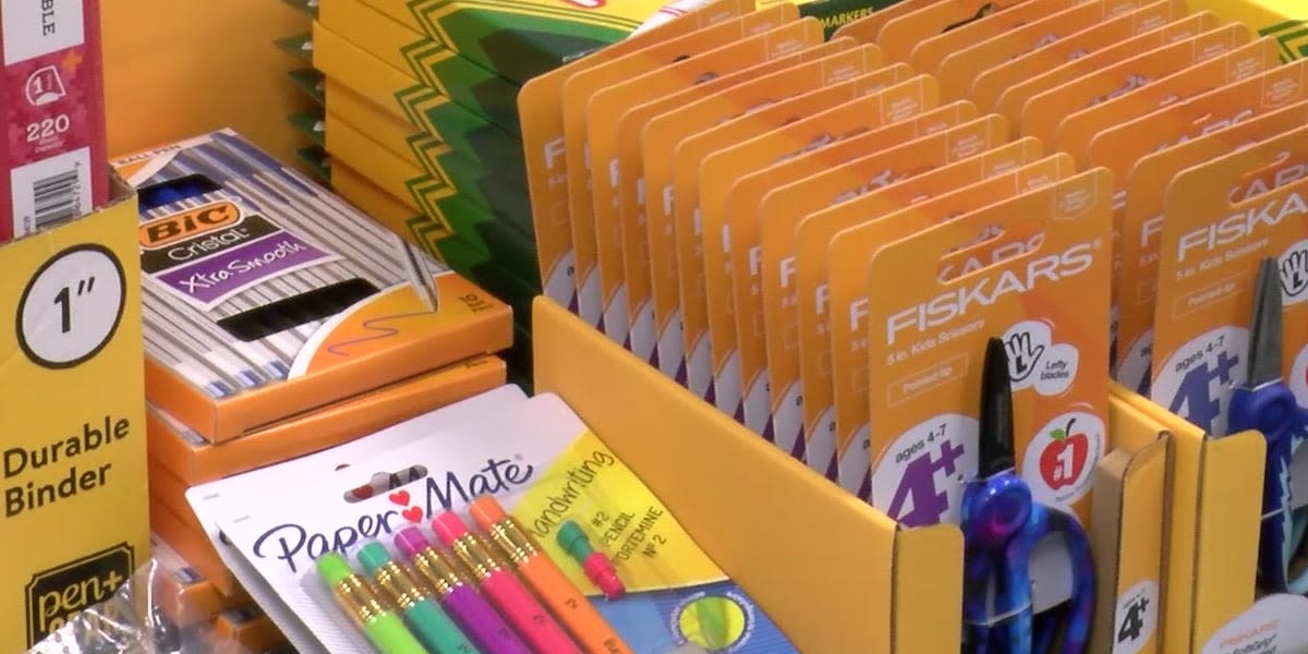 Parks Dept. and library collecting supplies for teachers