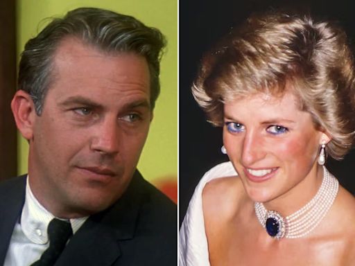 Kevin Costner reveló su historia prohibida con Lady Di: “La familia real británica se volvió contra mí”