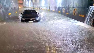 羅東鎮公所每月清淤！大豪雨狂轟1小時淹水來得急、退得快