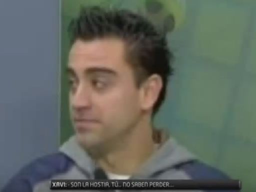 Resucitan un viejo vídeo de Xavi y se hace viral : "Los del Real Madrid son la hostia, no saben perder"