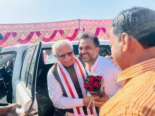 Khattar Blames Congress MLA for Nuh Riots, Calls for Voter Action | Gurgaon News - Times of India