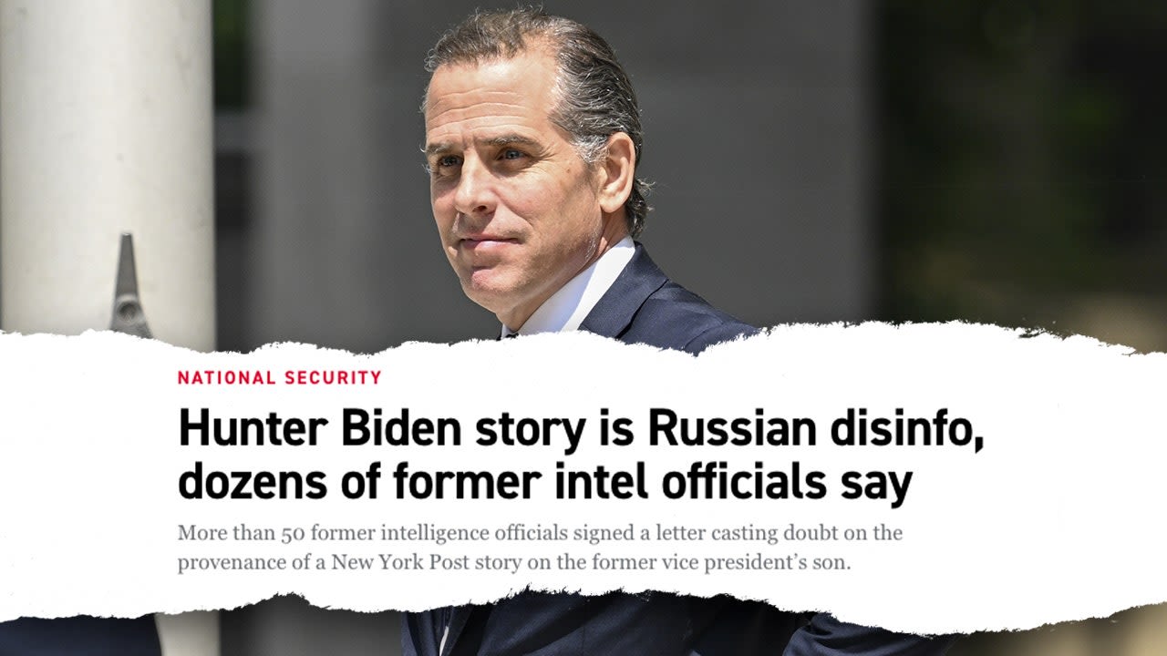 Video goes viral of Democrats, media members doubting Hunter Biden laptop