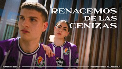 El Real Valladolid sorprende con su nueva equipación