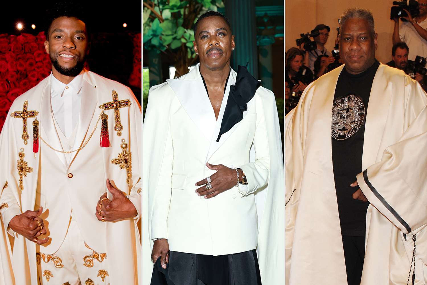 Colman Domingo's Honors Chadwick Boseman and André Leon Talley with his Look at the 2024 Met Gala