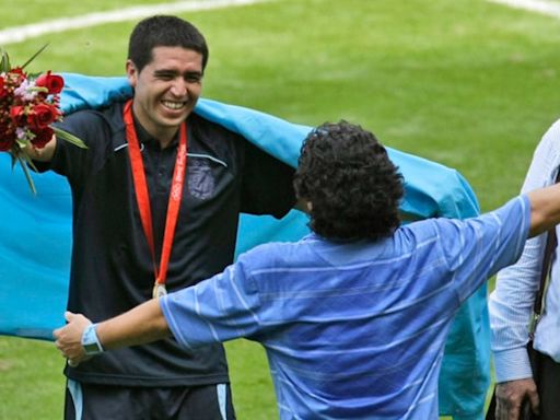 La historia detrás de la frase que rompió la relación entre Diego Maradona y Juan Román Riquelme