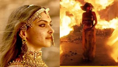 Netizens compare Deepika Padukone's iconic fire sequence in Kalki 2898 AD with Padmaavat Jauhar scene