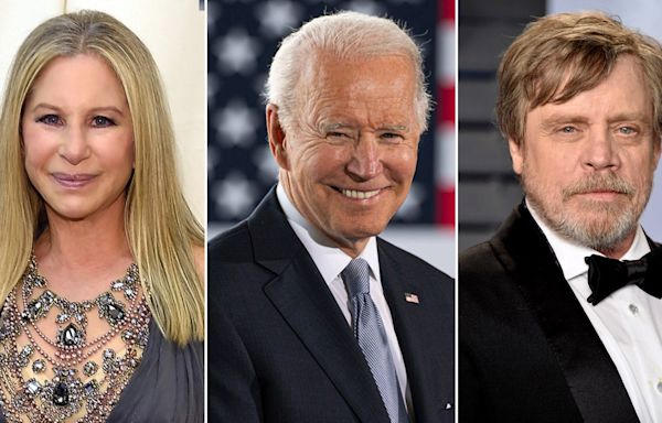 Hollywood reacts to Biden election withdrawal: Barbra Streisand, Mark Hamill respond to historic moment