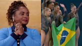 Daiane dos Santos chora na Globo com bronze por equipes na ginástica: "Recompensa"