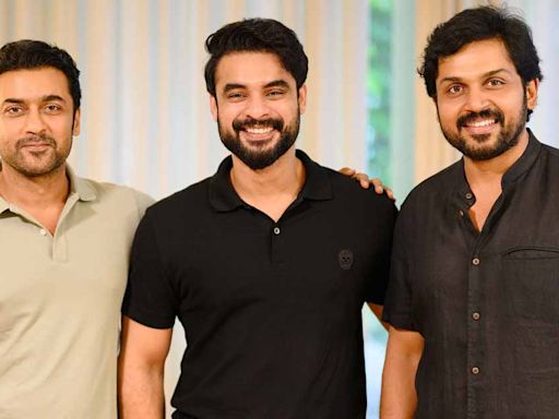 Suriya & Tovino Thomas’ Picture Sparks Social Media Speculations, Hinting At Their Potential Collaboration