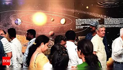 Sun & its celestial family take centre stage at JNP | Bengaluru News - Times of India