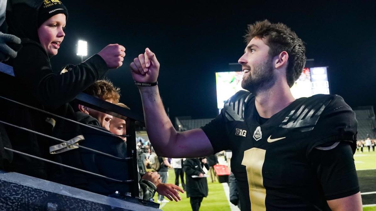 How Purdue's QB legacy (and Drew Brees) led Hudson Card from Texas to the Boilermakers