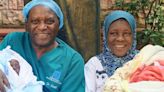 Ugandan woman who welcomed twins at 70 shares first photos of babies after hospital discharge